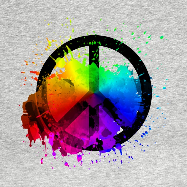 Peace of a Rainbow - Rainbow by Leroy Binks